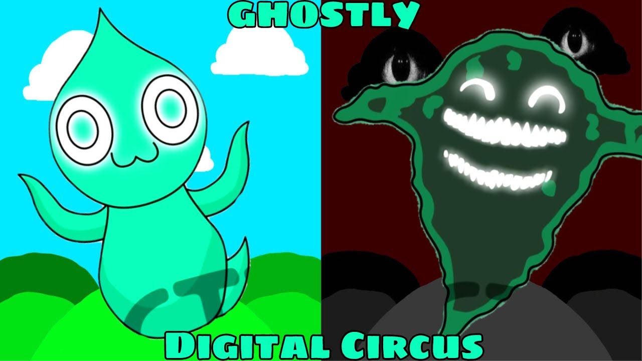 My Sprunki OC: Ghostly (from Digital Circus)
