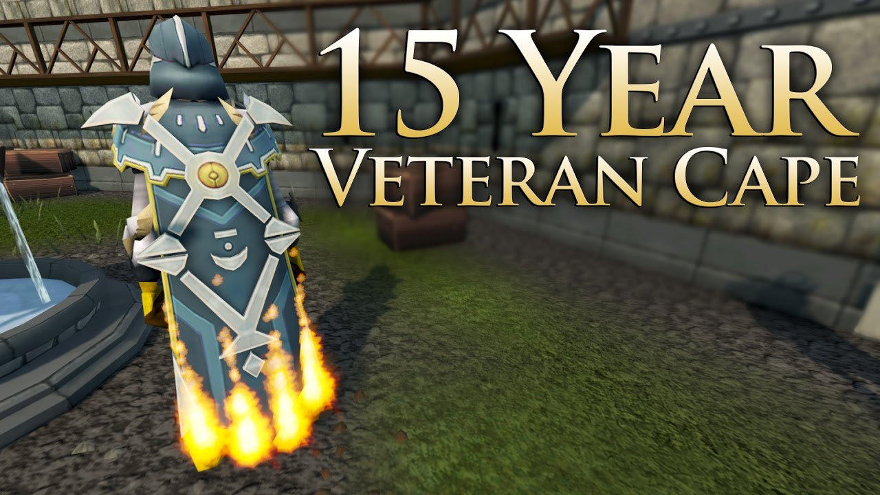 RuneScape: 15 Year Veteran Cape - 1080p 60fps