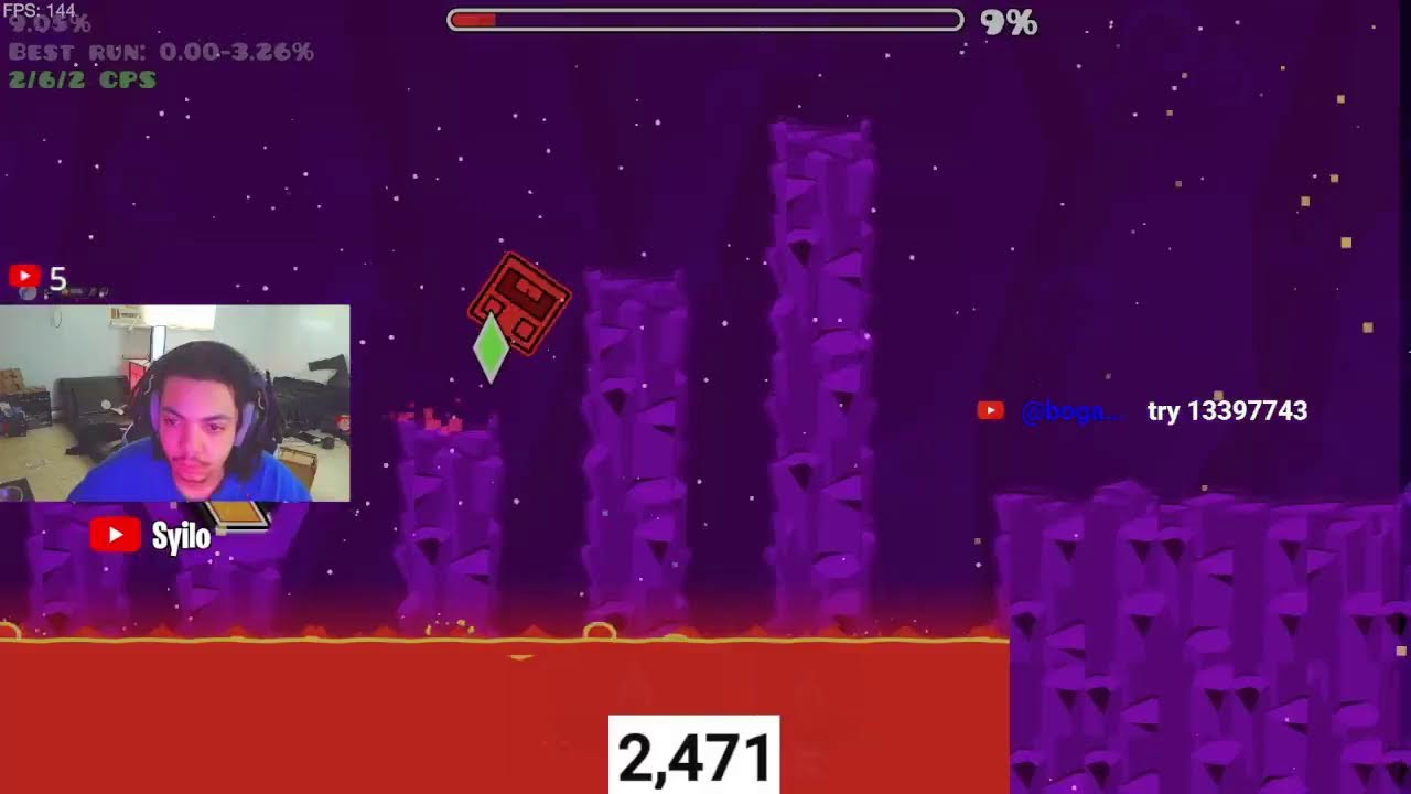 LEVEL REQUEST🔴GEOMETRY DASH🔴 JOIN THE DISCORD🔴 DAY 409