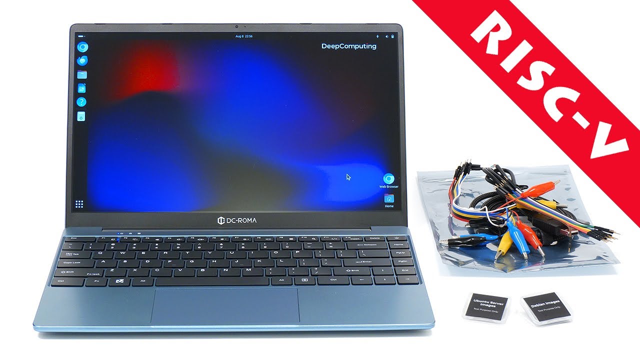 DC-ROMA RISC-V Laptop II