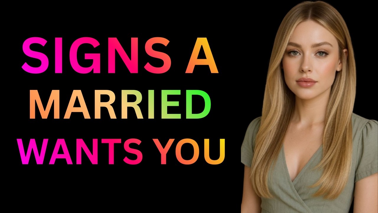 Signs a Married Woman Likes You But Is Hiding It   Subtle Female Psychology Signals & Body Language