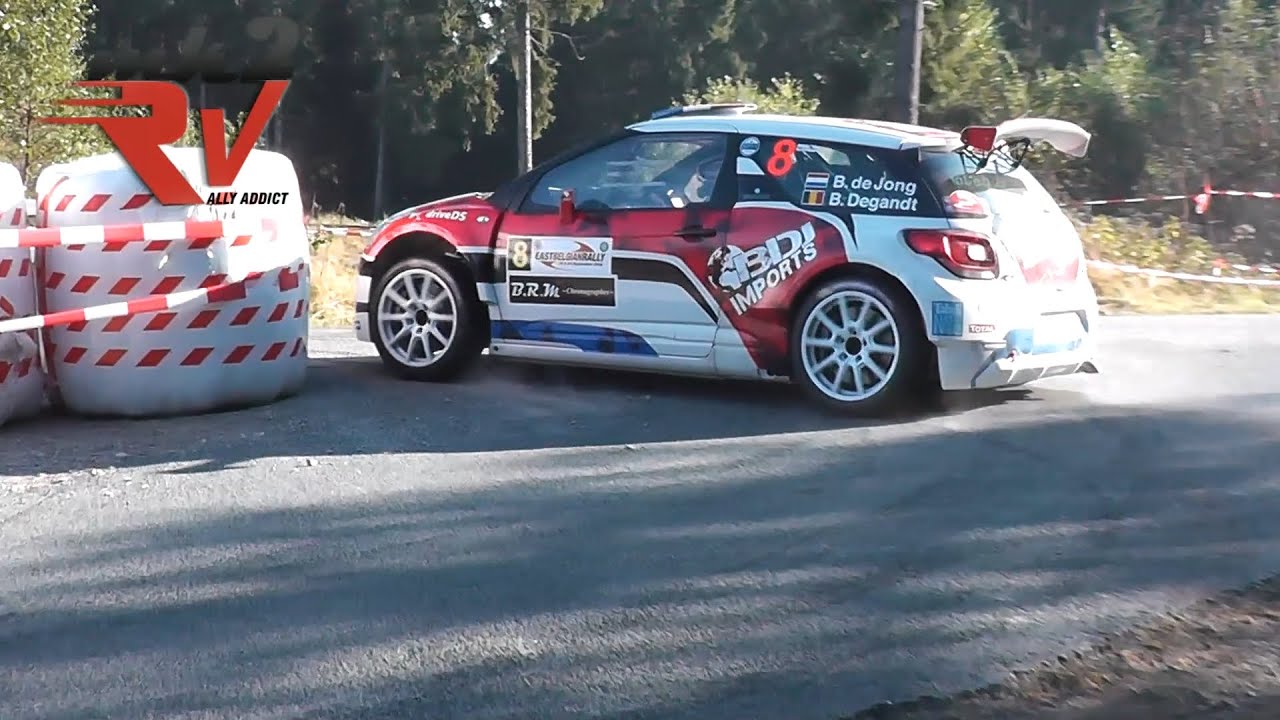 East Belgian Rally 2016 Bob de Jong Citroen DS3 R5