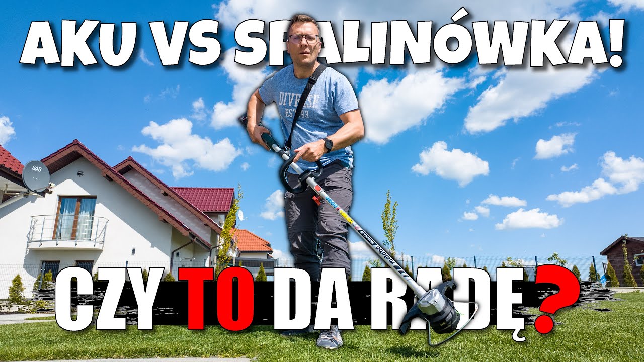 🔋KOSA AKUMULATOROWA ZAMIAST SPALINOWEJ?⛽ SPRAWDZAM METABO!⚡TA PODKASZARKA MNIE ZASKOCZYŁA! 💨