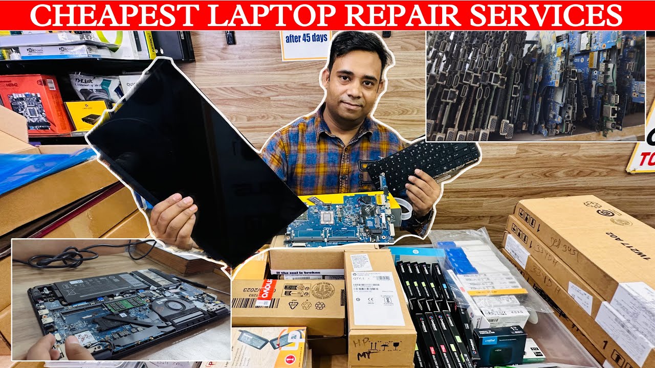 Cheapest Laptop Repair Services & Parts in Delhi | Wholesale Rates में कम करायें | एक Part भी ख़रीदे
