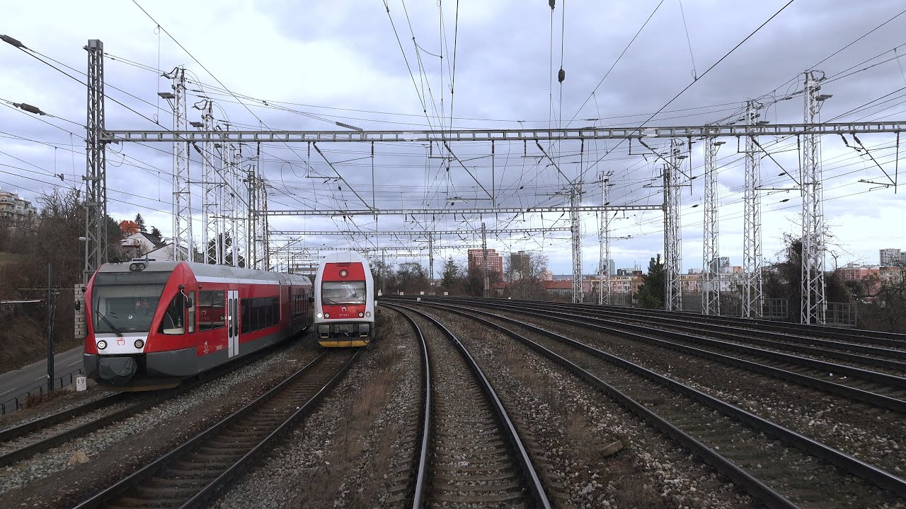 Cabview 4K Coradia Lint 41 648 717-6 REX 1441 Bratislava hl.st. - Kom&aacute;rno + sound - 16.01.2024