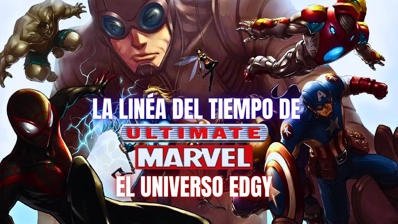💥⏳La HISTORIA del UNIVERSO ULTIMATE MARVEL (1610)💀🌀 PARTE 1 #marvelstudios #avengers #xmen #disney