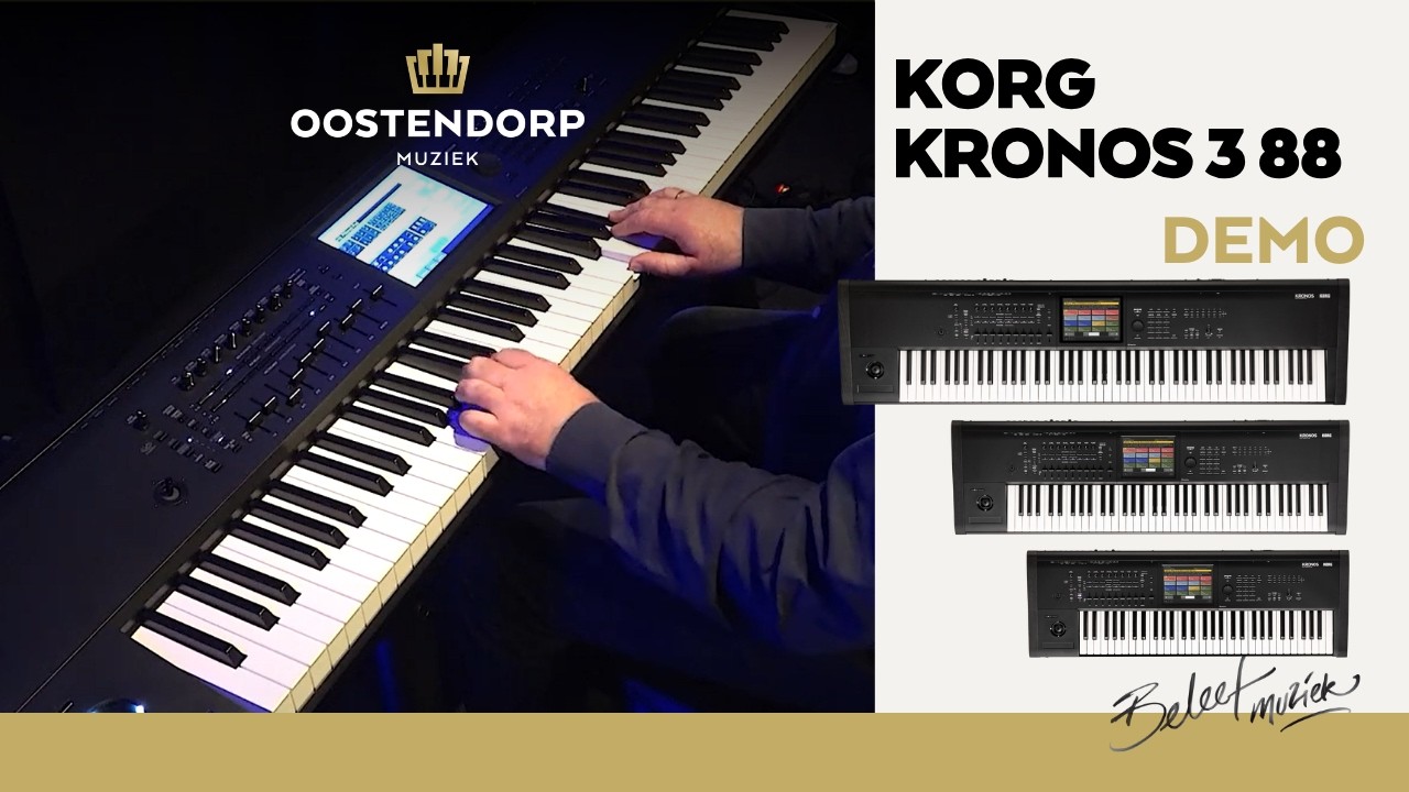 Korg Kronos 3 88 | Sound demo