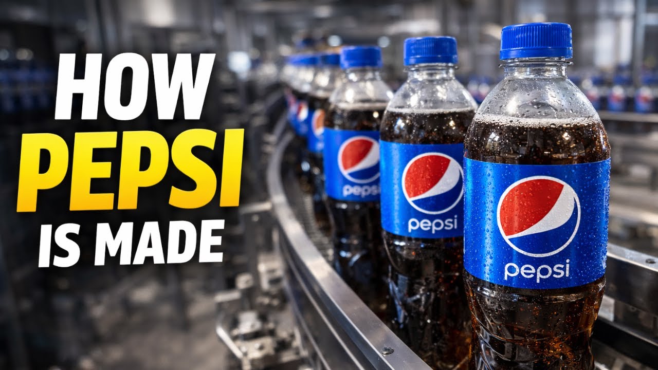 How Pepsi Is Made Today — Inside a Modern Soft Drink Factory