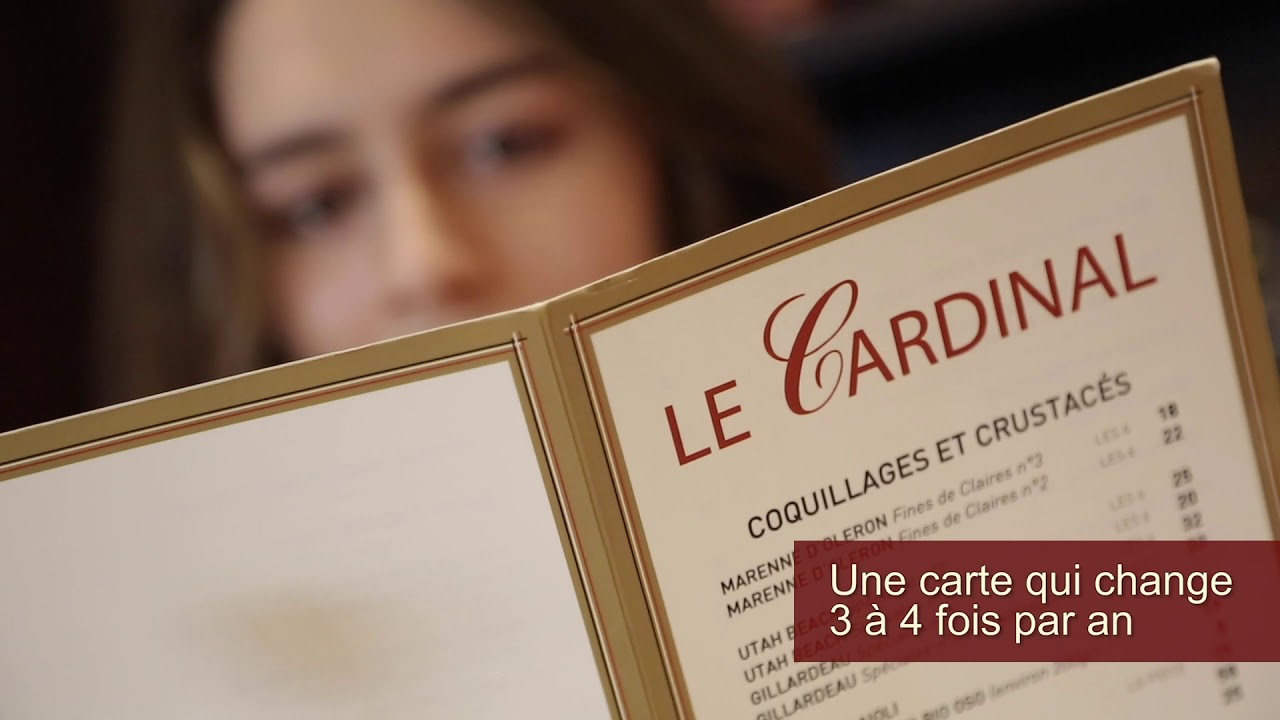 Bienvenue au Cardinal - Restaurant &agrave; Paris (16)
