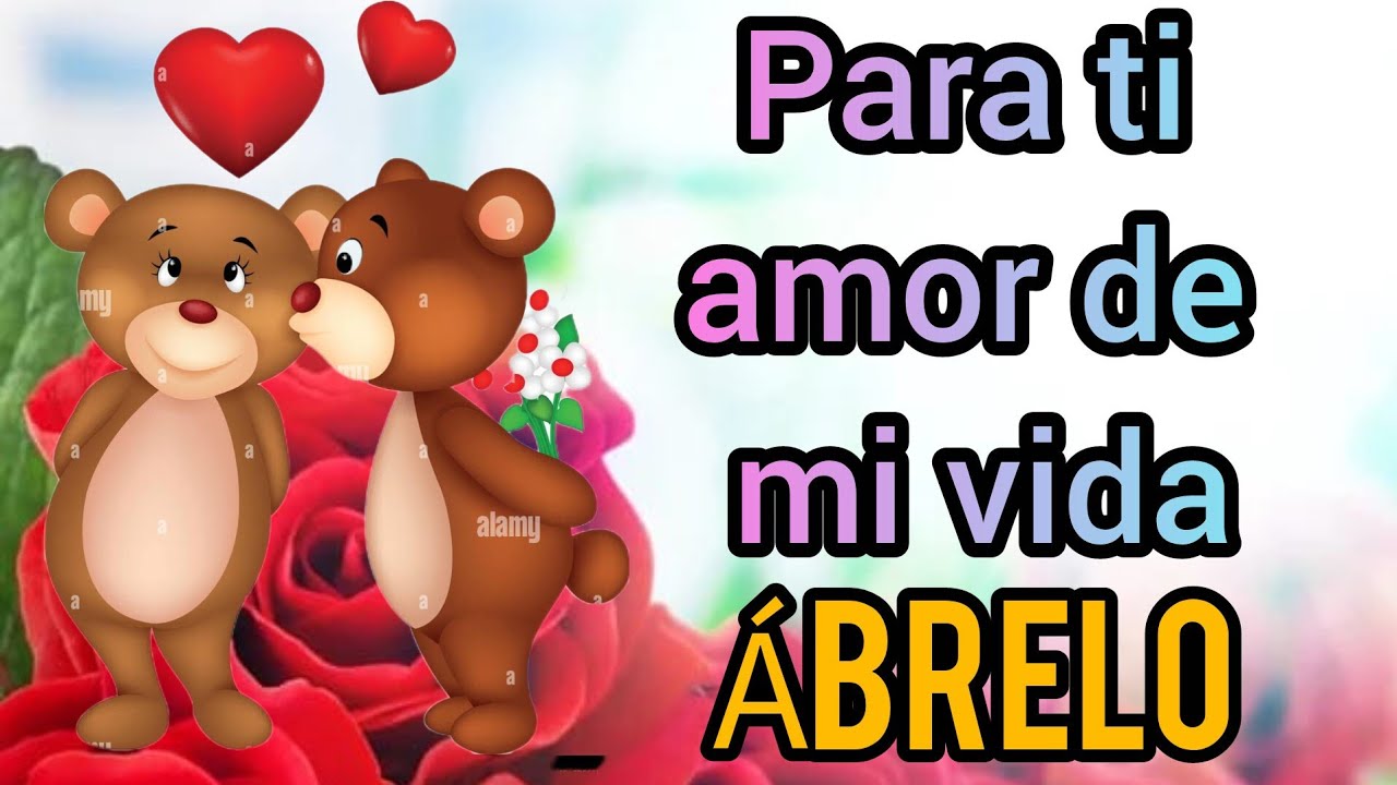 Para ti amor de mi vida 💖 QUERIDA TE CONFIESO esto hoy 