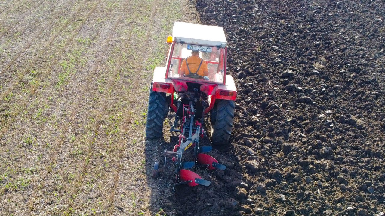 Beton ili zemlja? | Oranje za sjetvu | Ursus C-355 i OLT Posavac