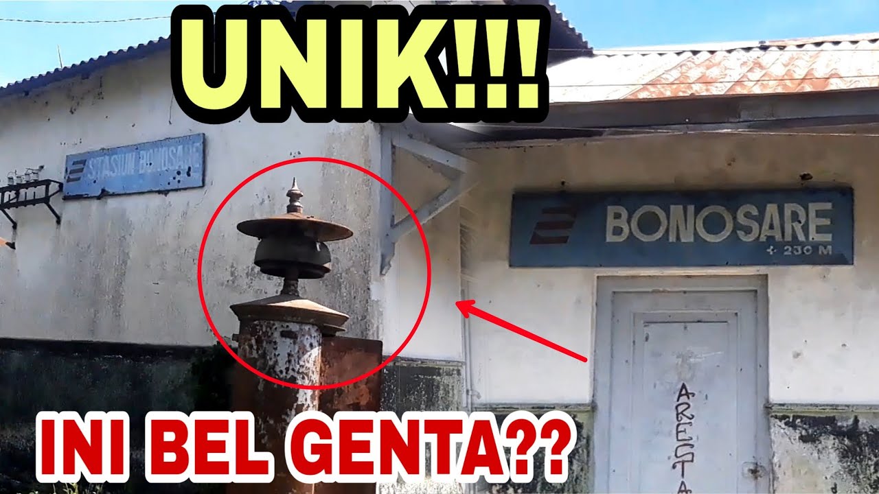 STASIUN BONOSARE MASIH KOKOH | Pemerintah Wajib Me-Reaktivasi | Jalur KA Non-aktif Kalisat-Panarukan