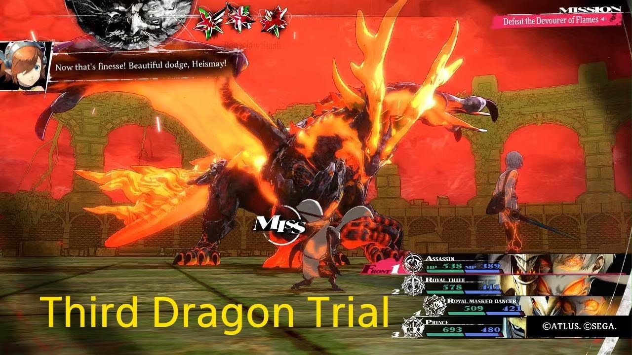 Metaphor: ReFantazio Devourer of flames 100% dodge Heismay + 2 dragon armors