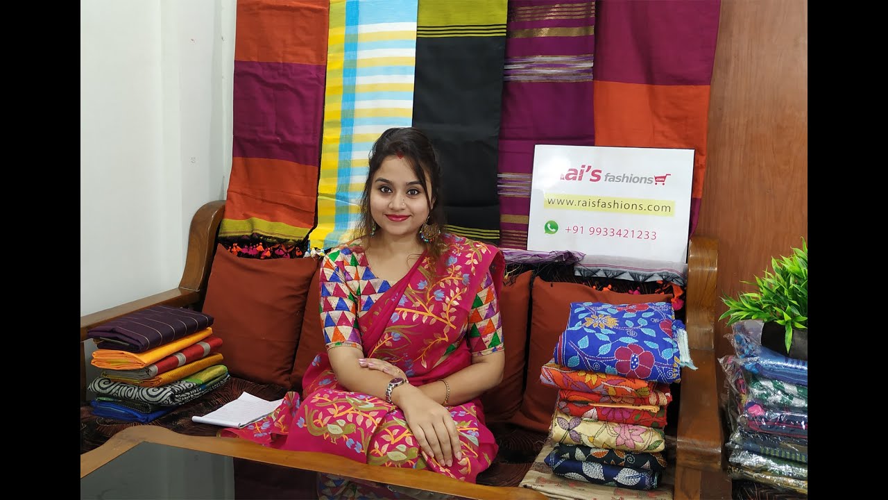 Hand Stitch Style ~ Kantha Stich & Pure Silk Sarees For Your Latest  Fashion (2nd June 2019)