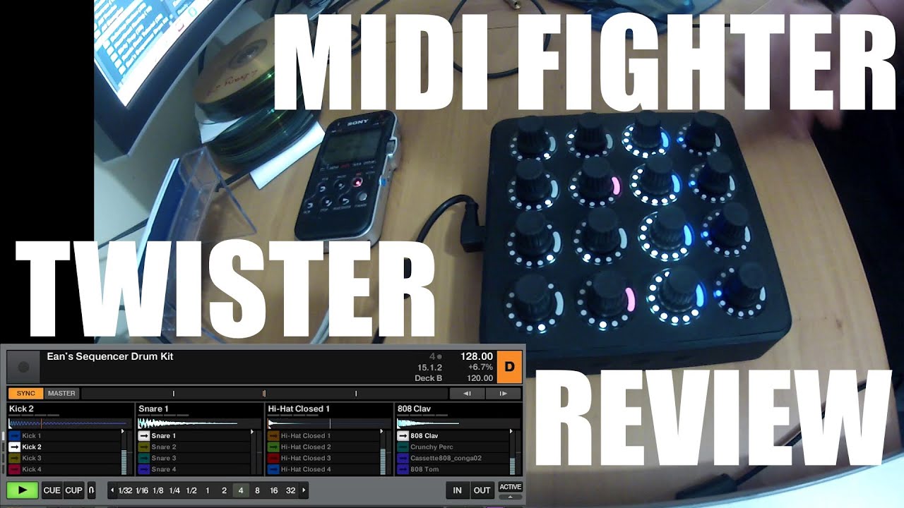 DJ Cotts - Midi Fighter Twister Review