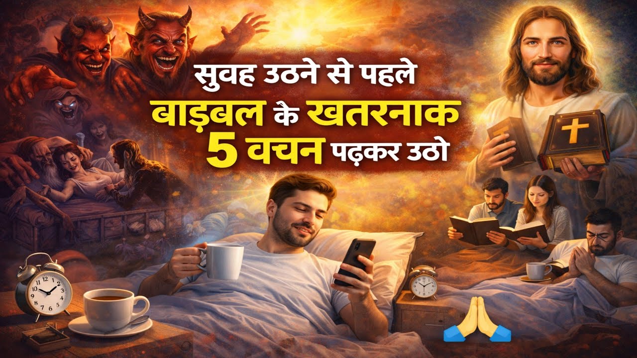 Read These 5 Powerful Bible Verses Before You Wake Up – Life Changing! | Jesus Prakashan TV