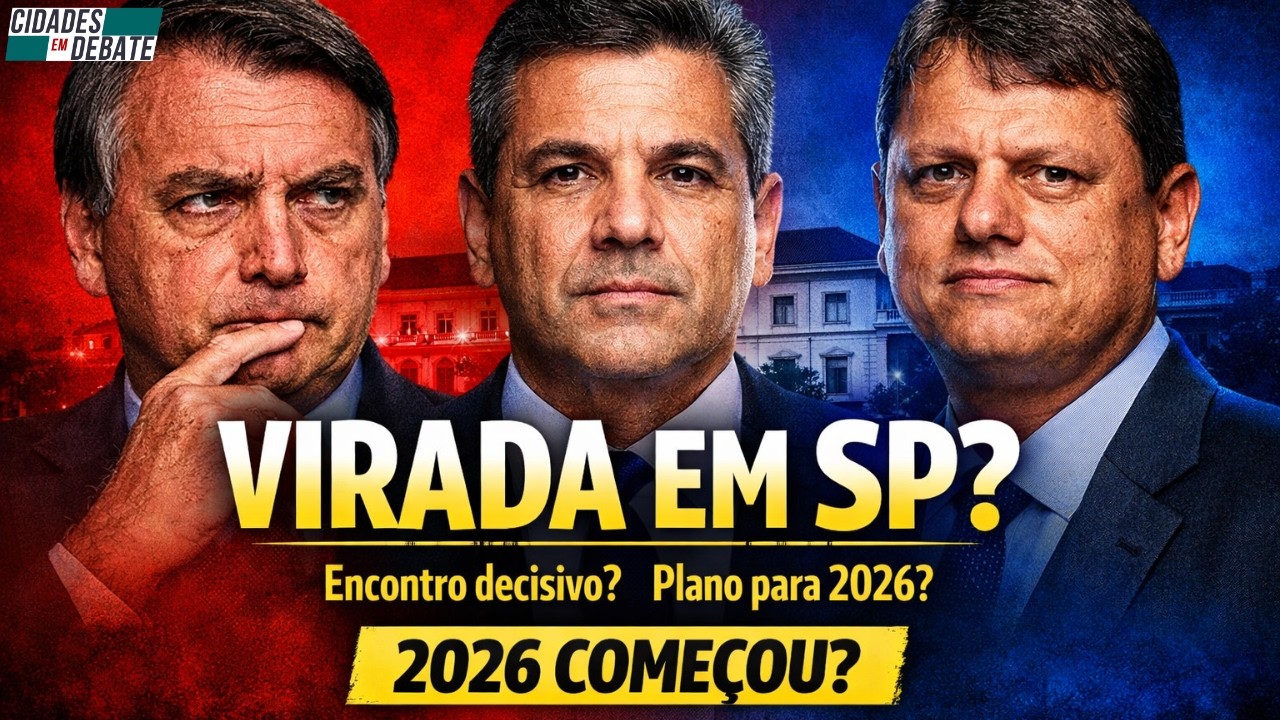 QUINTA PAUTA  Tarcísio pode aparecer para Presidente aos 45 do segundo tempo