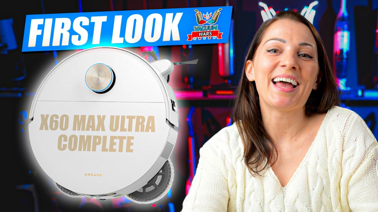 Первый взгляд на Dreame X60 Max Ultra Complete: стройнее! сильнее!