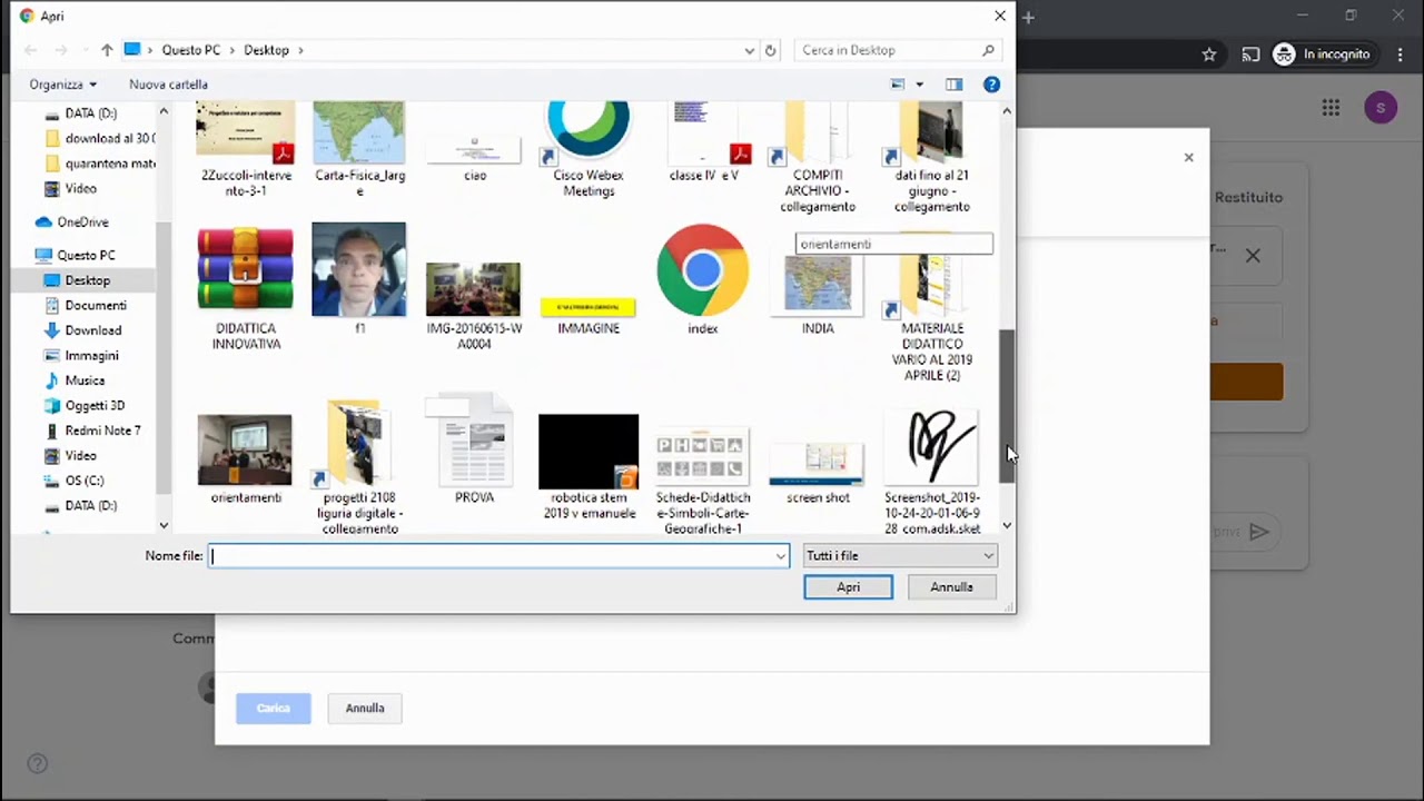 Google Classroom Guida per studenti per compiti