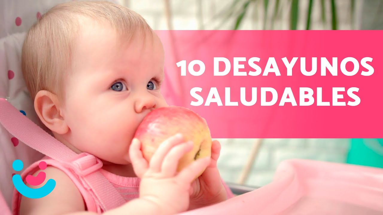 10 IDEAS de DESAYUNOS para BEBÉS de 1 año 🥞🍓 (Fáciles y Saludables)