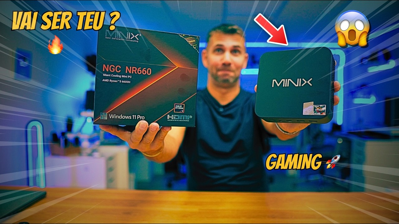 🔥 This Mini Computer SURPRISED Me! Ryzen 6600H + Thunderbolt 4 😱⚡ Minix NGC NR660 🚀