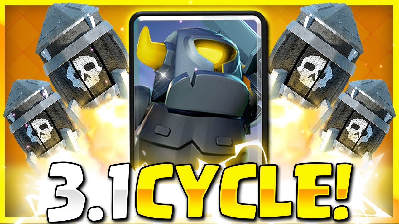 СИЛЬНЫЙ!! НОВЫЙ МИНИ-РОКЕТЦИКЛ ПЕККИ В CLASH ROYALE!!