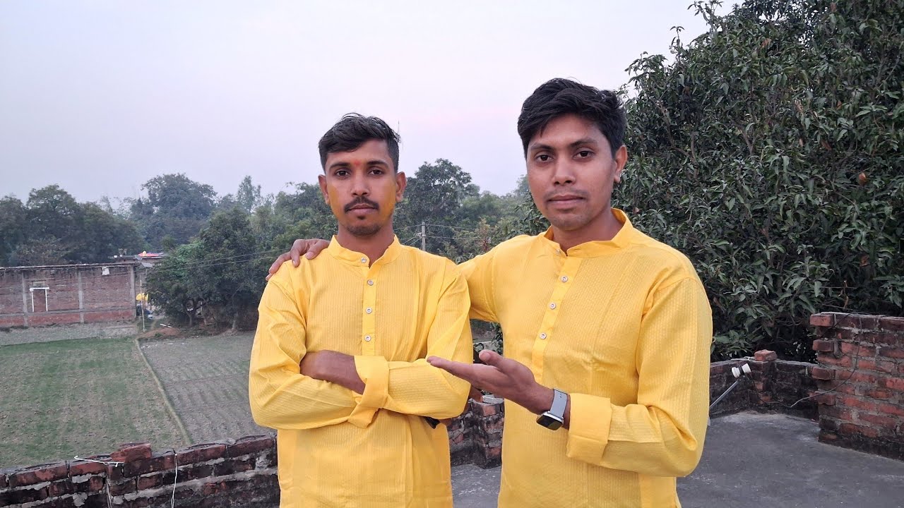 Haldi Ki Rasm Ho Gai Chhote Bhai Ki 😃 