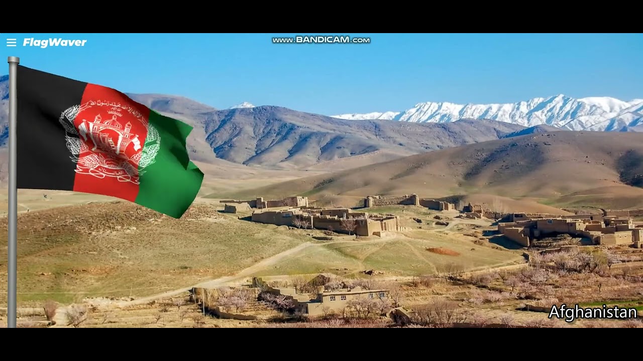 Afghanistan Flag and National Anthem