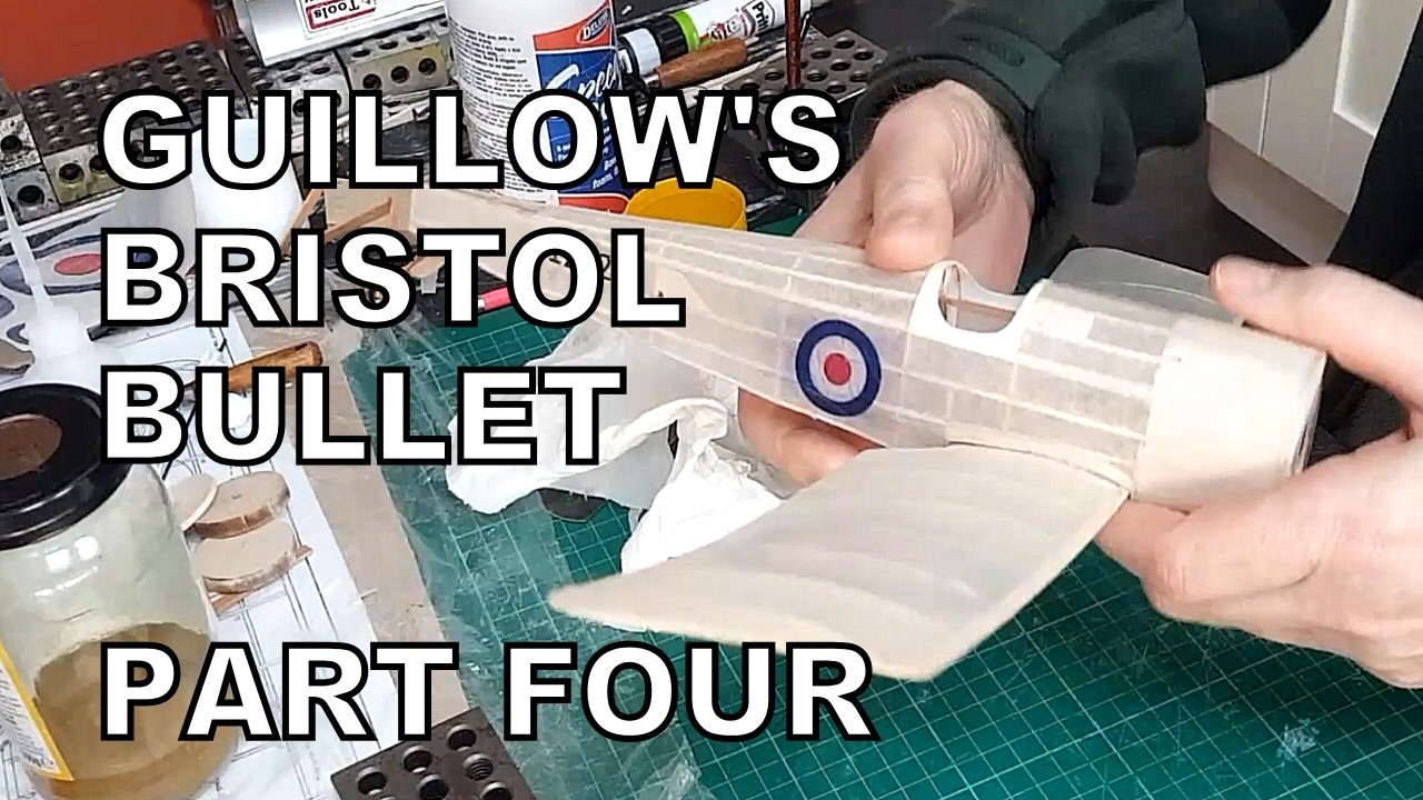 Guillow's Bristol Scout (Bullet) Build Part Four
