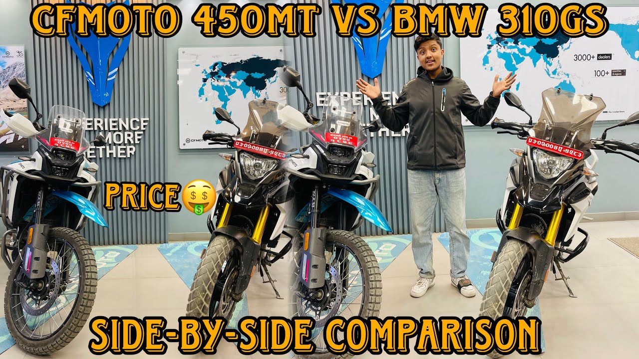 CFMOTO 450MT vs BMW 310GS Side-By-Side Comparison || Which One Worth The Price??🤑