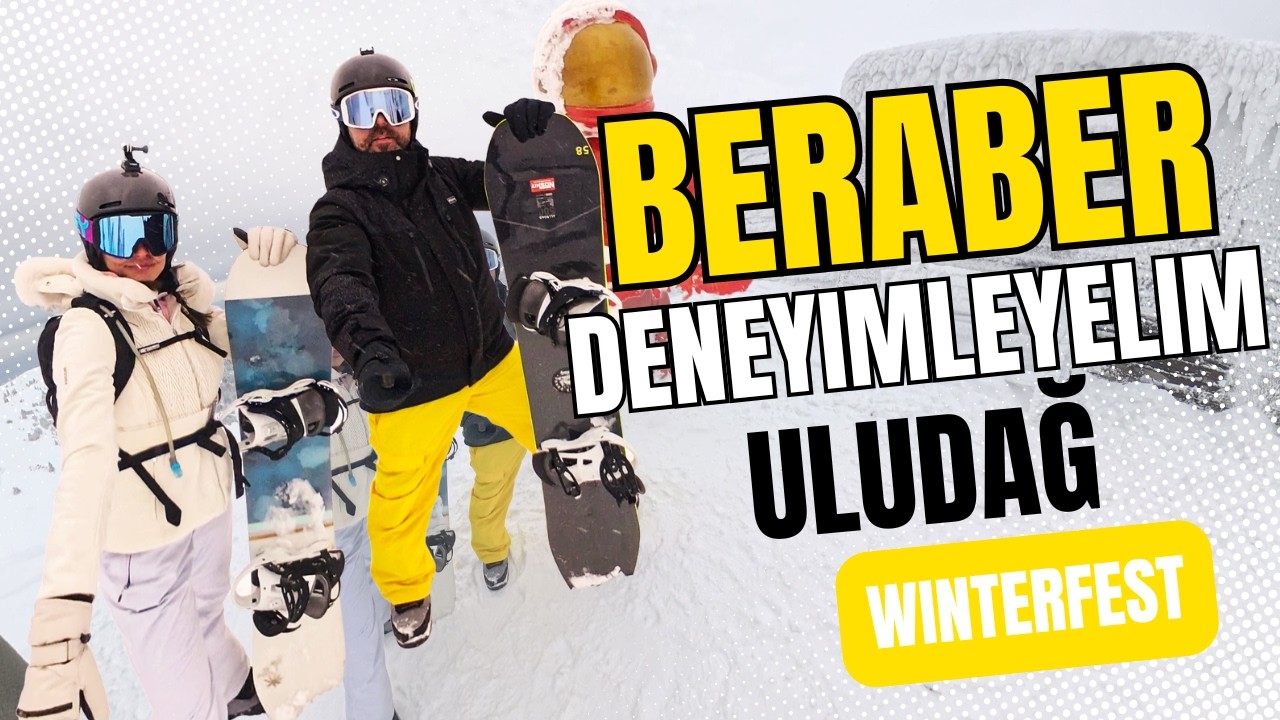 Uludağ Winterfest, Insta360, dağda kaybolduk