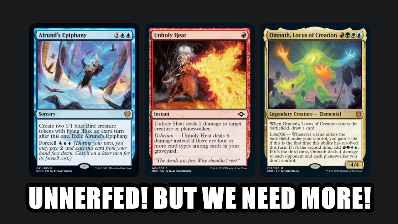 Unholy Heat UNNERFED! We Really Need More Unnerfs In Historic!