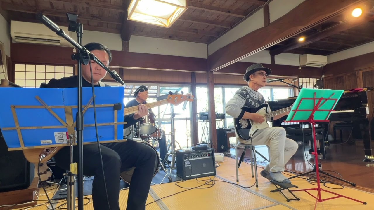 バックメモリーズ 花おん日和ライブ　2026.02.01 フォークソングcover＆ベンチャーズcover