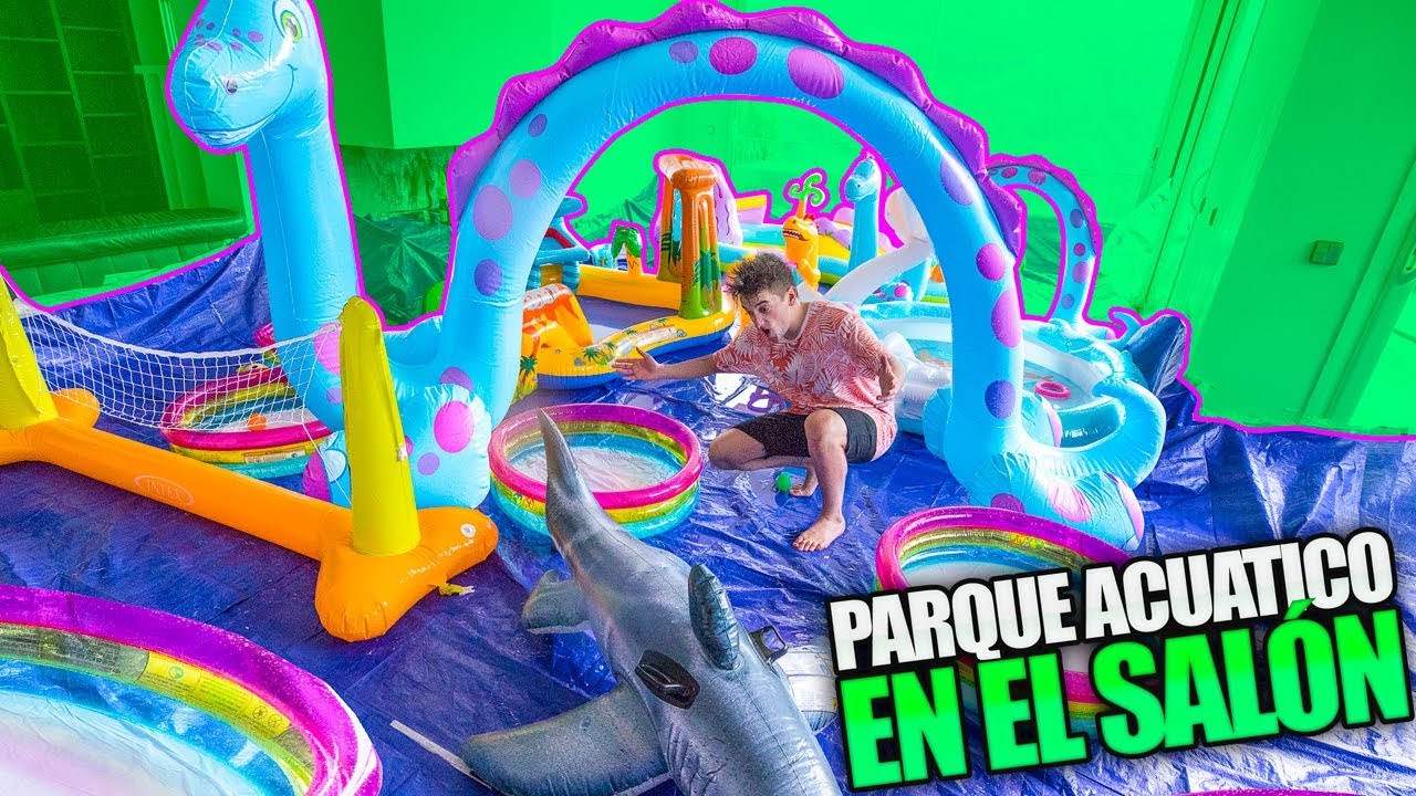 PARQUE ACU&Aacute;TICO GIGANTE EN EL SAL&Oacute;N DE CASA!! **NO HACER** [bytarifa]
