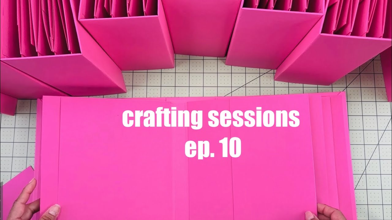 Crafting sessions ep. 10 | Mass making mini album - assembly and add-ons!