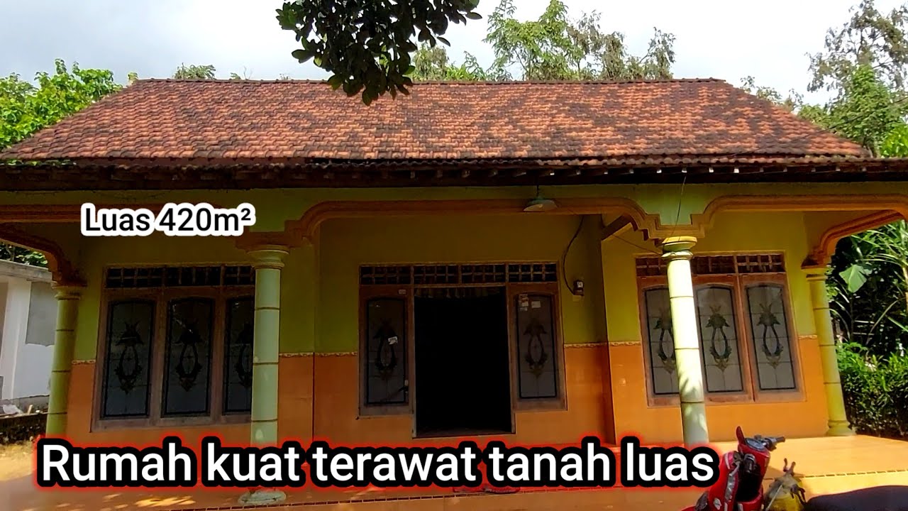 Jual rumah di kampung asri masih kokoh siap huni