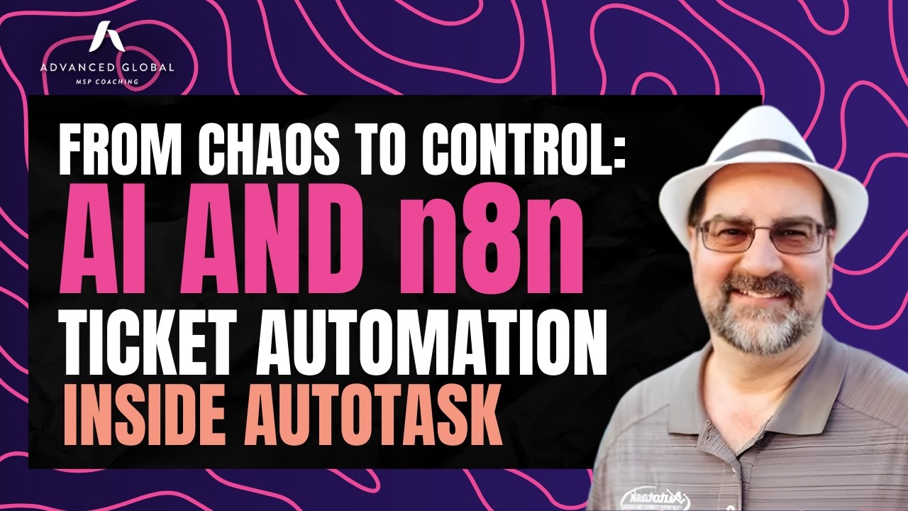 Chaos to Control: AI + n8n Ticket Automation Inside Autotask
