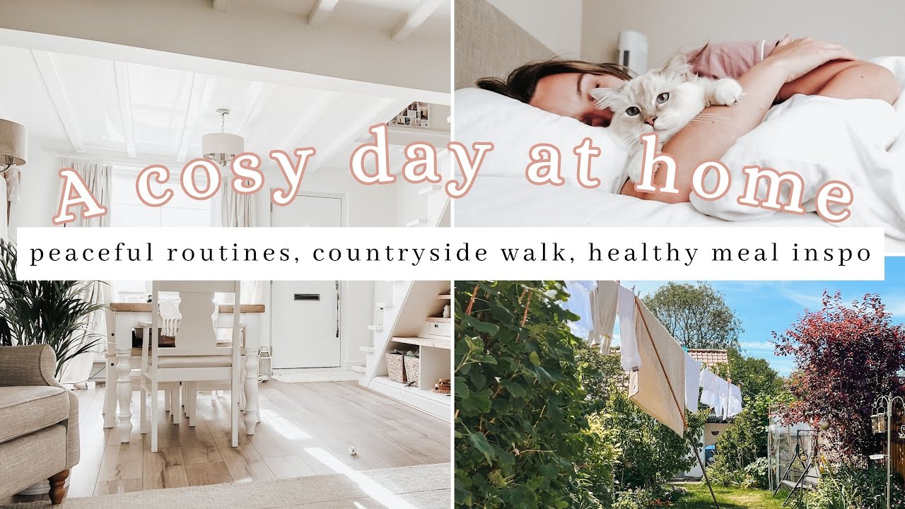 A peaceful cosy day in my English Cottage | countryside walks, slow living, pottering in the garde