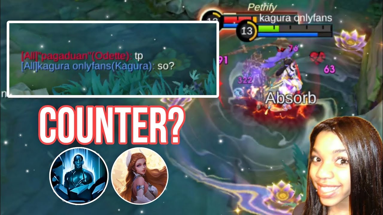 THIS SPELL FOR KAGURA 😭 SLAYS ANNOYING ODESSA 😘💅 | KAGURA FLOPTOK #mlbb #floptok