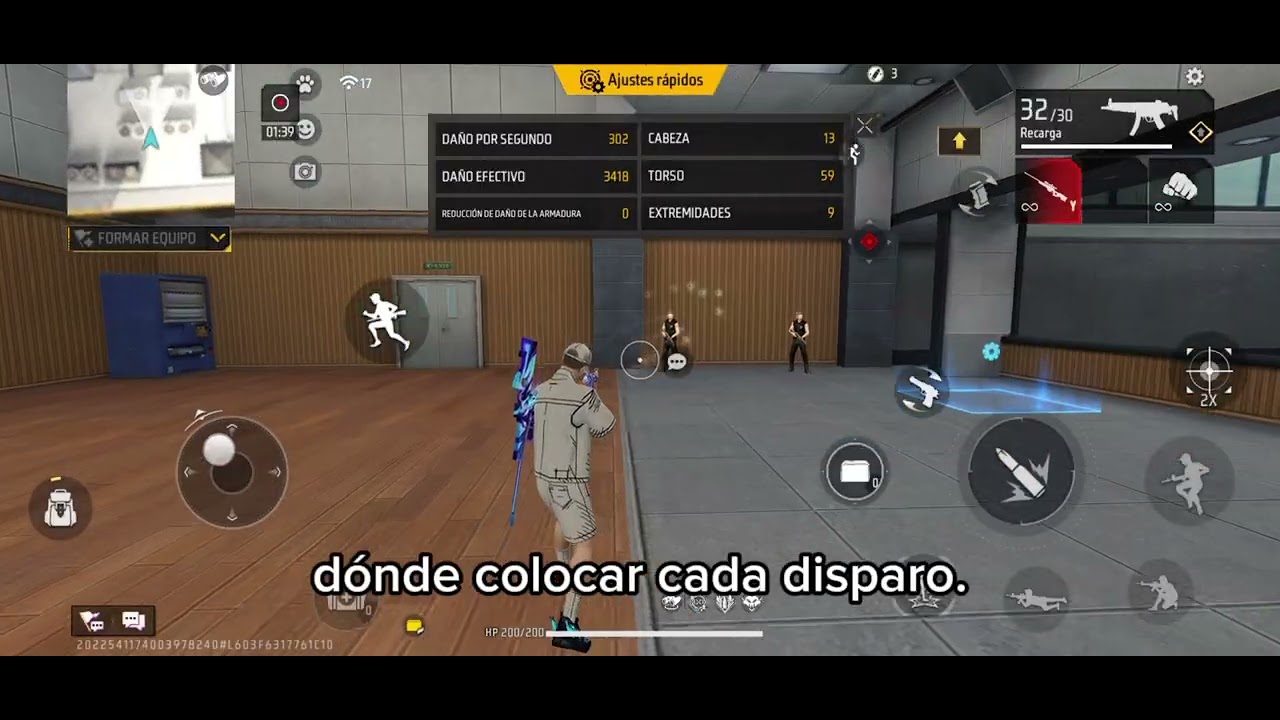 El secreto del apuntado en Free Fire que sí funciona (sin perder tiempo) #ajustesfreefire #todorojo