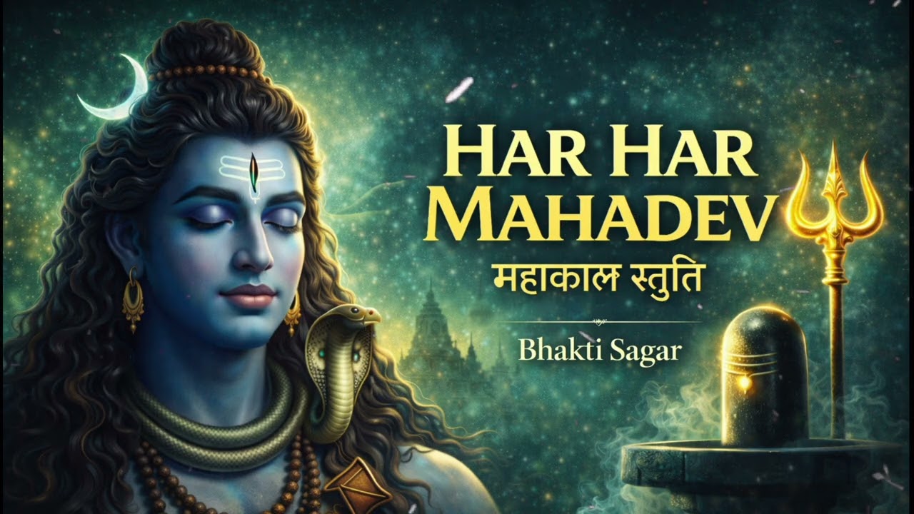 Har Har Mahadev | Powerful Shiv Stuti Mantra | Mahakal  Bhakti | Om Namah Shivaya | Bhakti Sagar