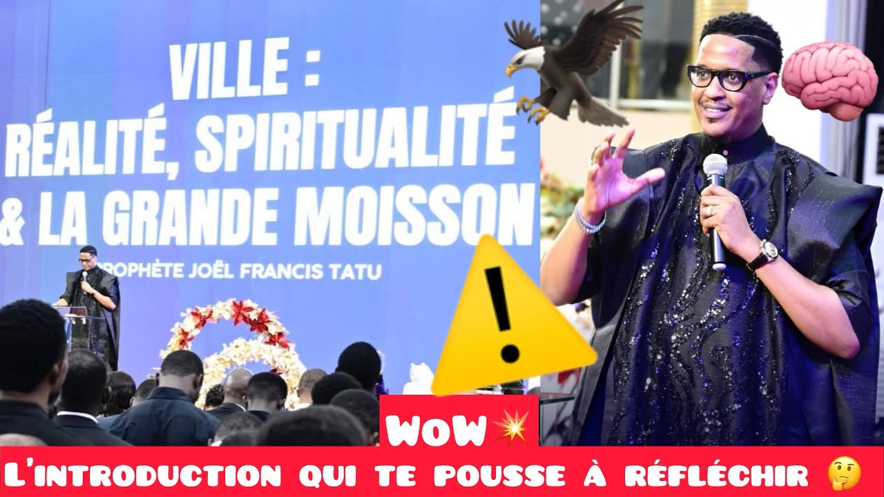 💥C’est ainsi que le prophète Joël Francis Tatu 🦅🇨🇩introduit son  message hier à KODESH 2026 🇨🇮 