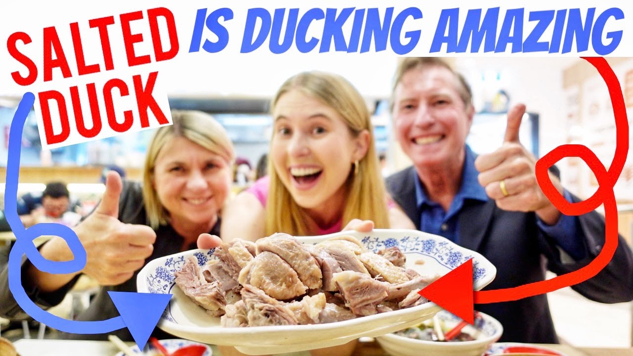 Nanjing salted duck: Looks plain, but it's a flavour EXPLOSION!