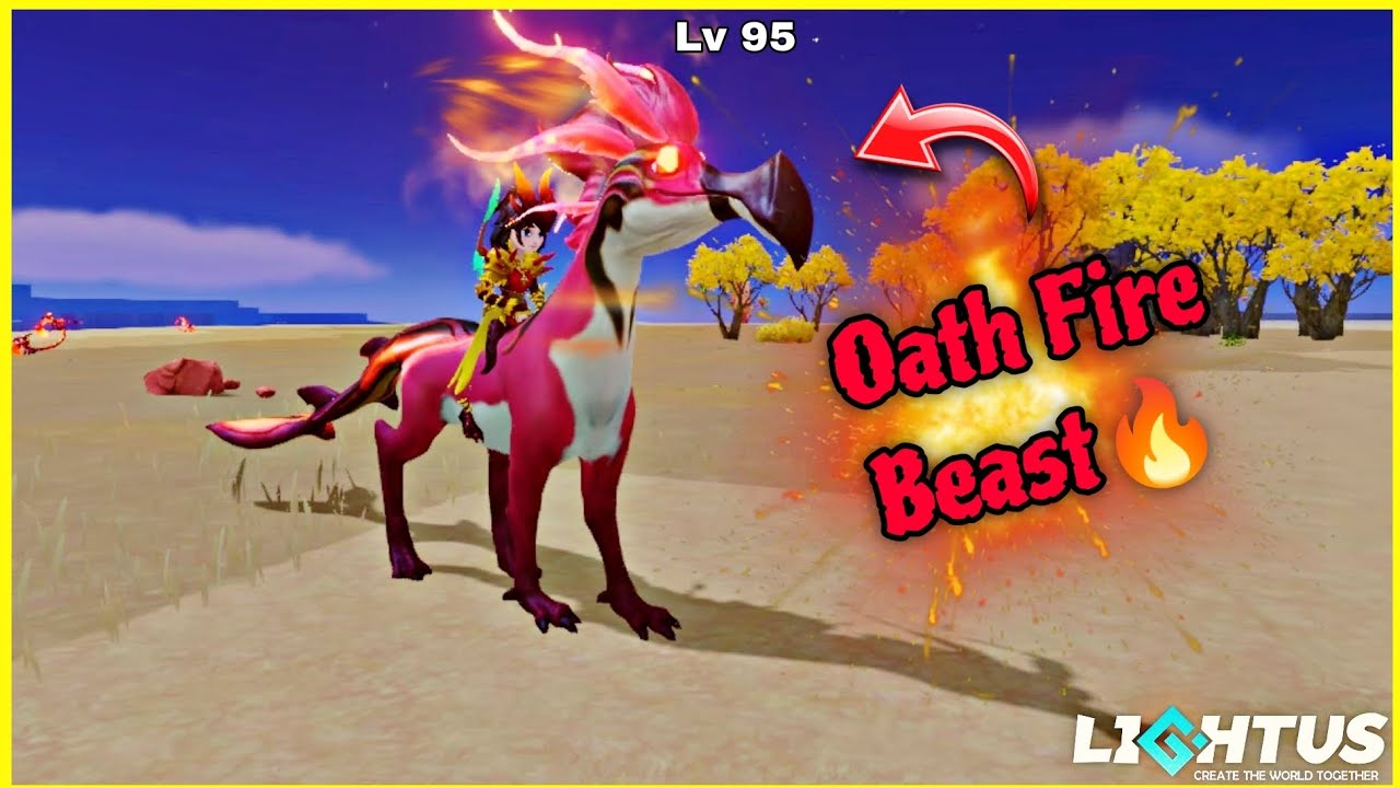 Captured the Mighty Oath Fire Beast in Lightus! 🔥| Lightus Gameplay | Fright Hour #11