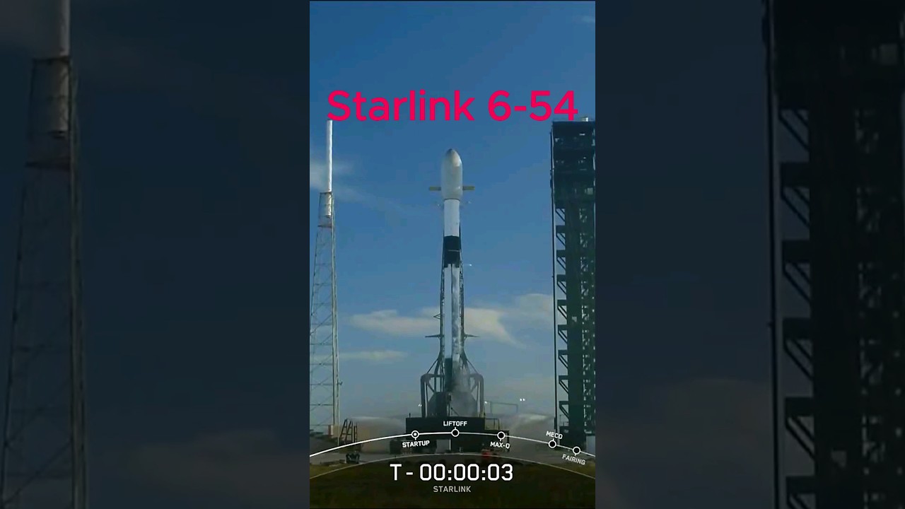 SpaceX Falcon 9 Launch April 28 2024 - Starlink 6-54 🚀