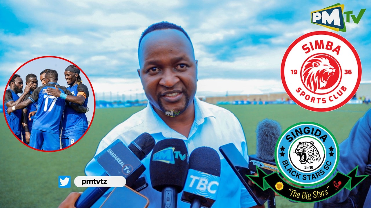 MSEMAJI WA SINGIDA ANYOOSHA MIKONO KWA SIMBA / MAREFA SIO VIZURI KILA SIKU KUFUNGIWA WOTE TUMEONA