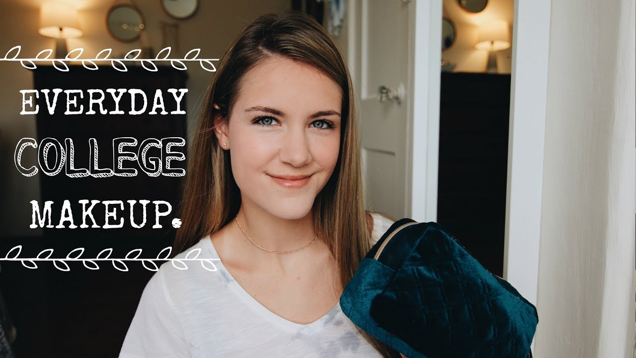 UNDER 7 MIN COLLEGE EVERYDAY MAKEUP ROUTINE + MY FAV PRODUCTS