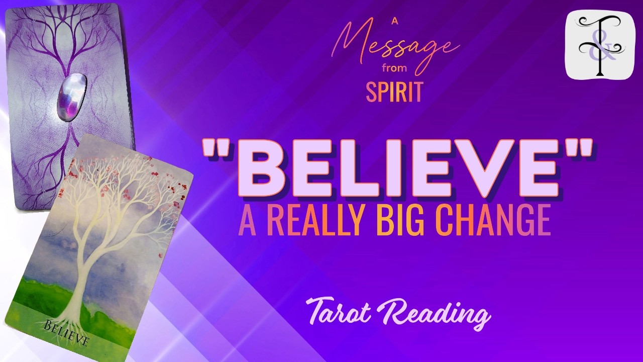 🪽BELIEVE! ⚡️A BIG CHANGE IS COMING!⚡️ YOUR SPIRIT MESSAGE ✨