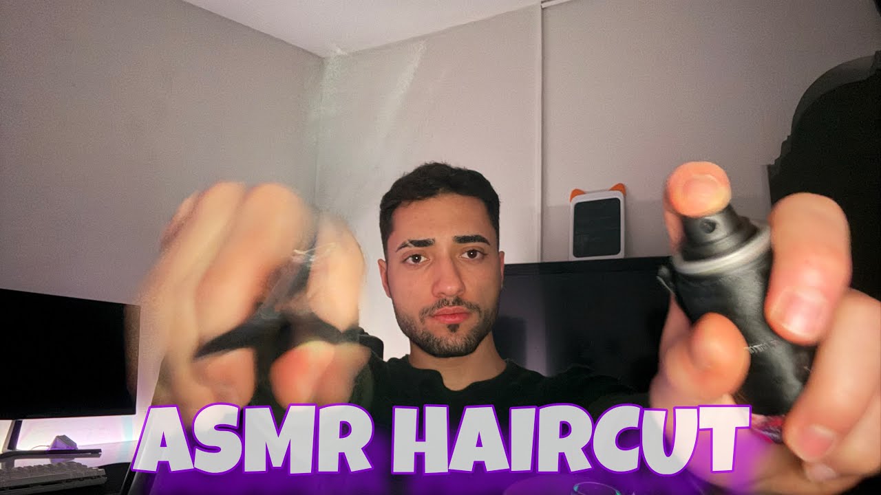 ASMR Haircut for Deep Sleep ✂️ Scissors & Spray Sounds)