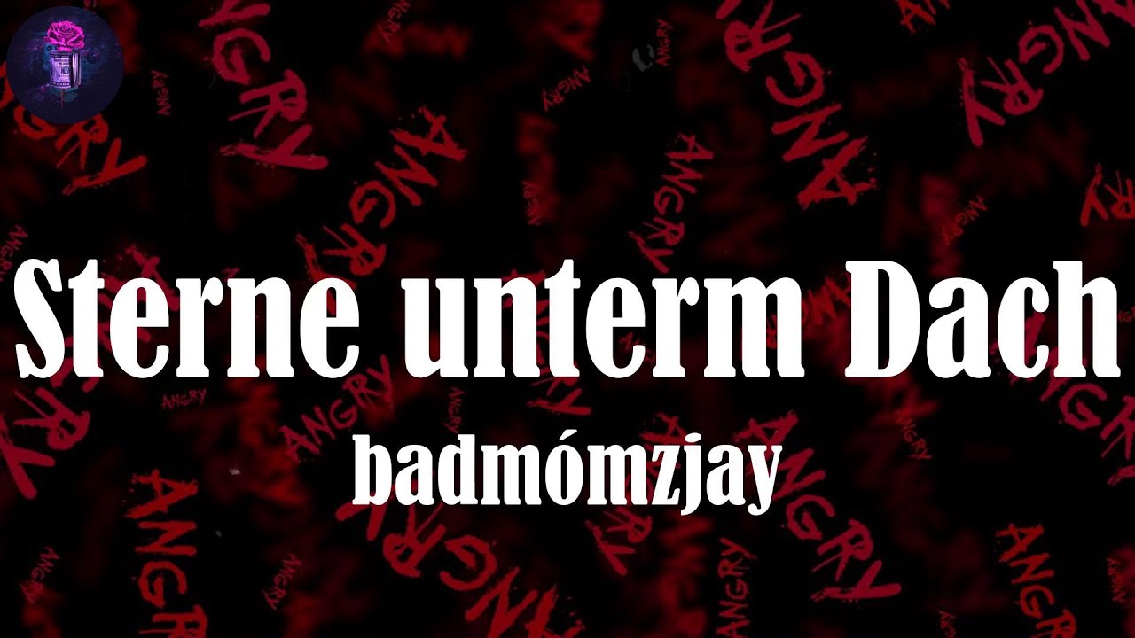 Sterne unterm Dach (Lyrics) - badm&oacute;mzjay | Das hab' ich ehrlich nicht gedacht